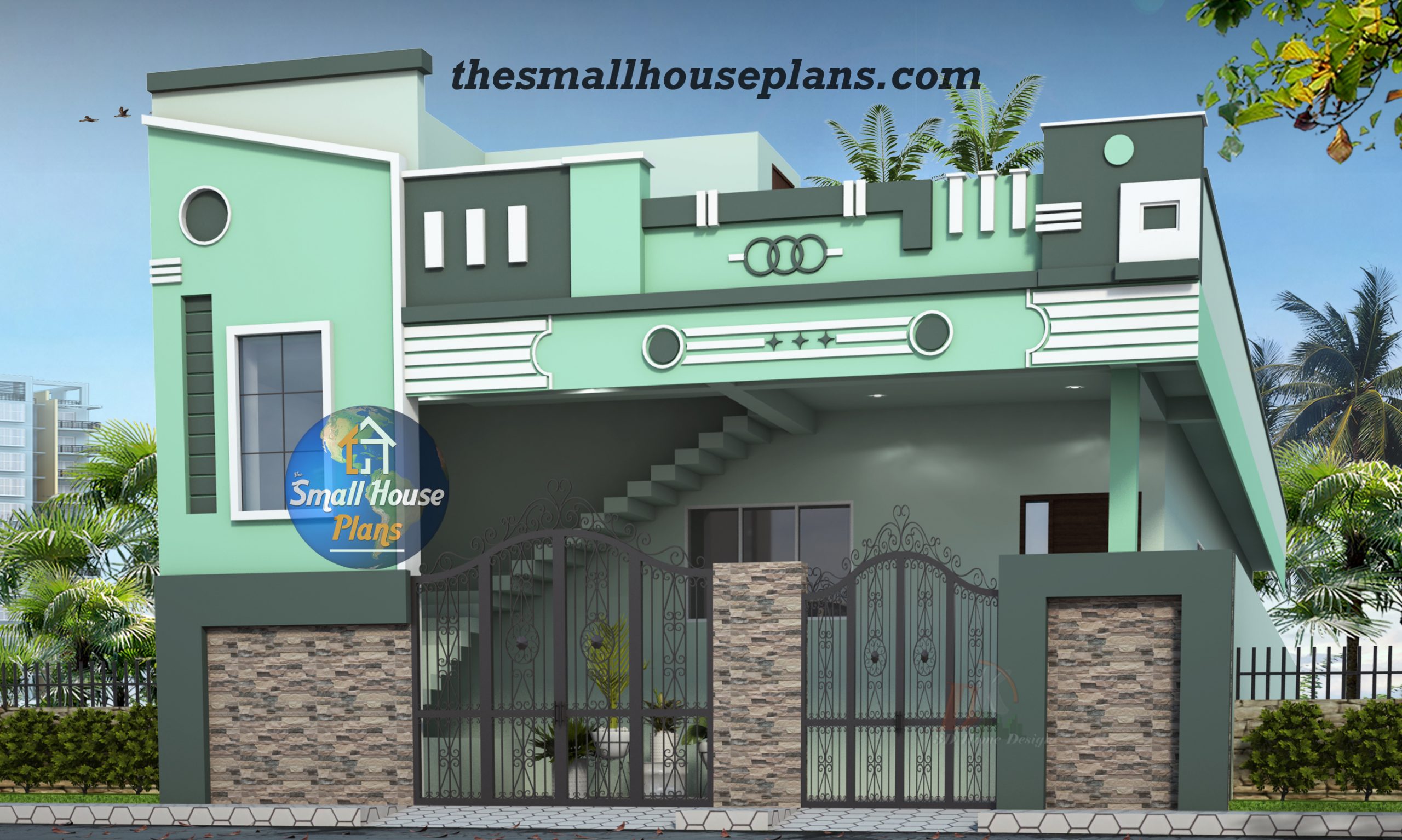 Normal Small House Front Elevation Designs  10+ LATEST Simple Homes