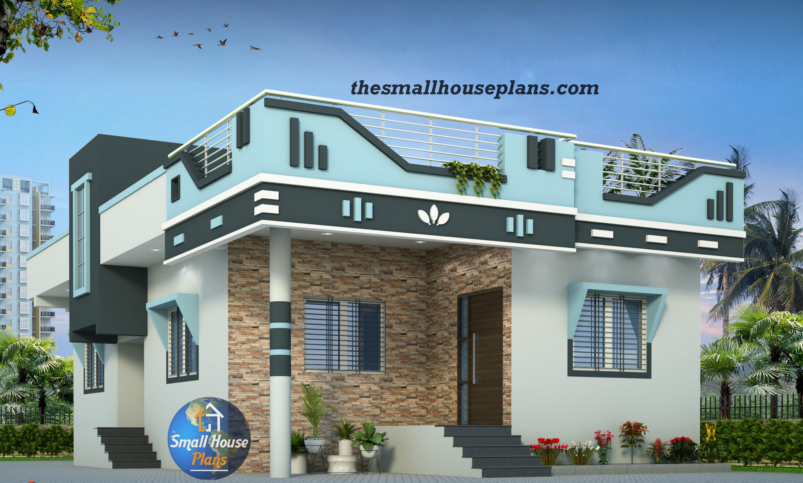 front design of small house