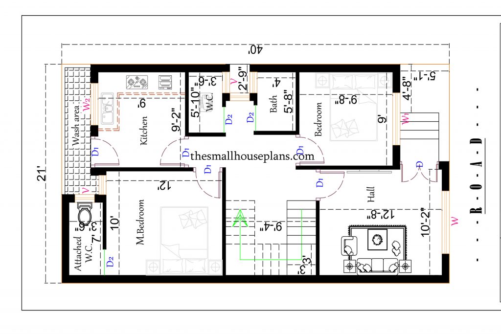duplex house plan