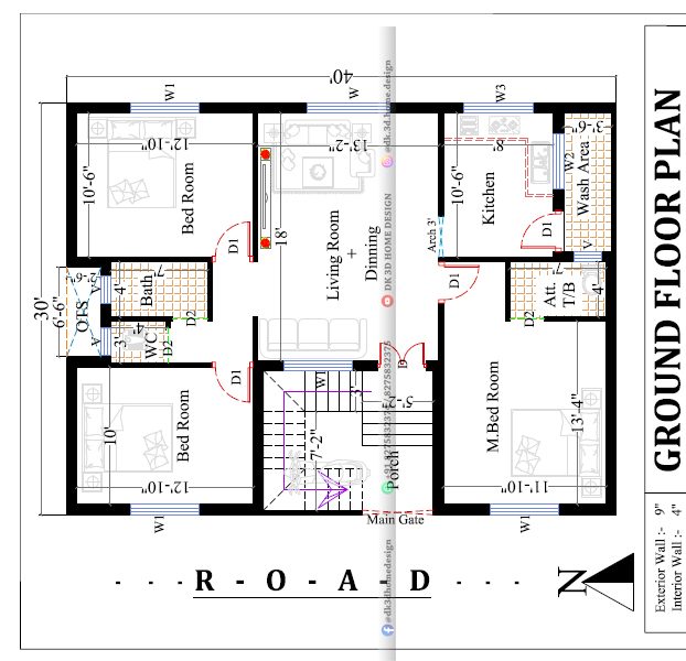 1200 sq ft house plan